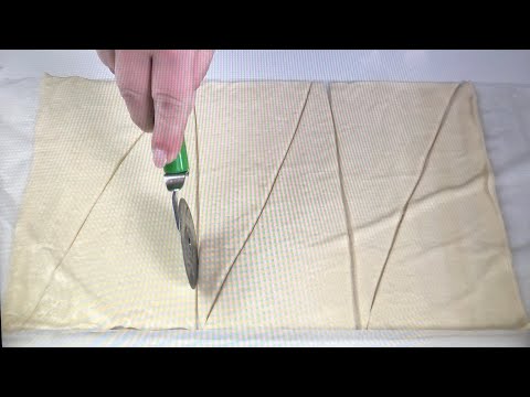 PASTA SFOGLIA.Se vuoi stupire i tuoi ospiti prepara questi CORNETTI PIZZA pomodoro e mozzarella!