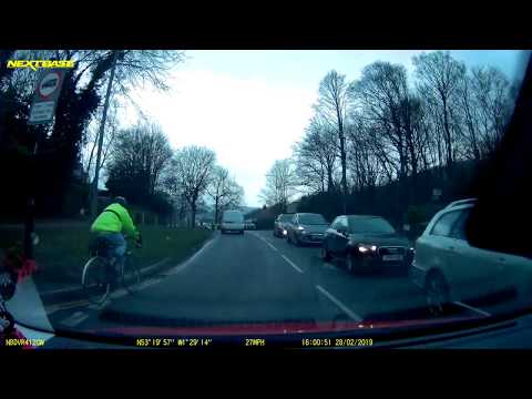 Blind, suicidal cyclist
