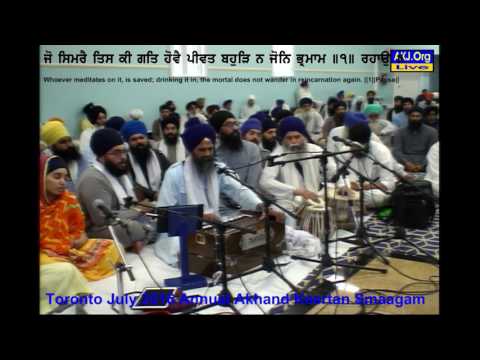 010 Toronto July 2016 Sunday AM - Bhai Jaswant Singh Jee Toronto