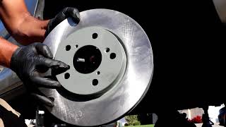 2005-2010 Honda Odyssey Front brake Job (Rotors and Pads)