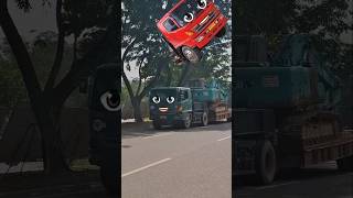 Download lagu Truck Molen, Truck Tangki, Exvacator Cobelco, Truck Hino #truck #truk #trukmolen #excavator #shorts mp3