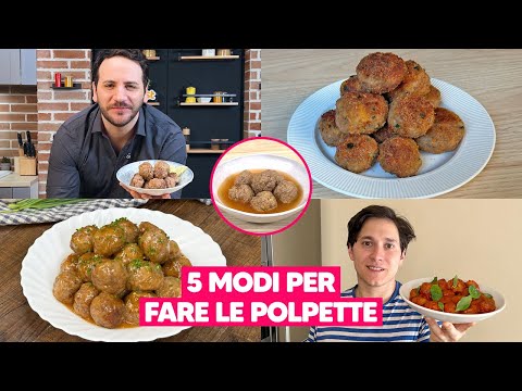 5 ricette sfiziose per preparare le POLPETTE 🧆​😋​