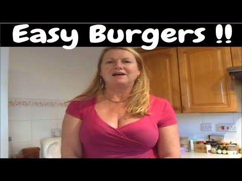 How to Make Beef burgers from mince includes freezing...