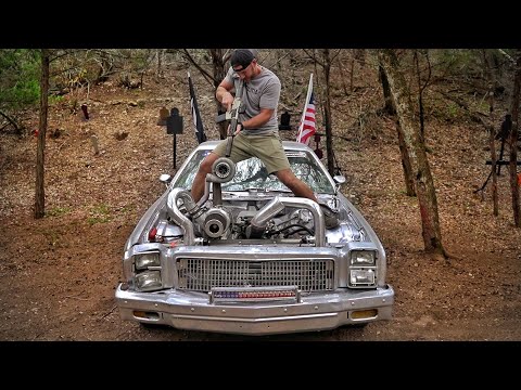 Spooling Turbos vs a 50cal.....