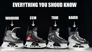Unreleased Warrior Alpha Pro Hockey Skates Against Bauer FLYLITE, CCM FT8 Pro & TRUE 9X4 Review