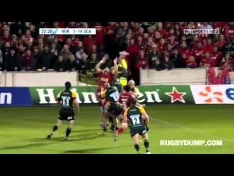 Scarlets vs Northampton Saints - Nov 2011