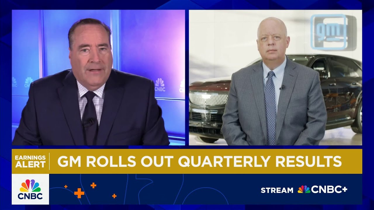 GM CFO Paul Jacobson: Not expecting any specific price increases related to tariffs - YouTube