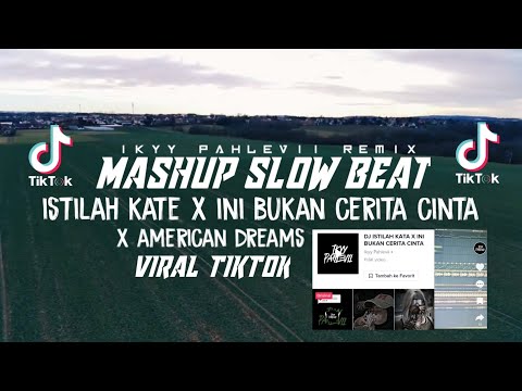 MASHUP DJ ISTILAH KATA X INI BUKAN CERITA CINTA ( Ikyy Pahlevii TikTok )