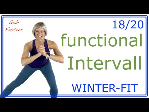 18/20⛷️35 min. functional Intervall Training | intensives Cardio/Workout ohne Geräte