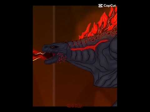 EVOLVED GODZILLA VS DARKNESS GODZILLA PART 7☠️ #MONSTERVERSE#GAZILLOD#GODZILLA#