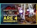 How Powerful Are FOUR HAMMERS?! Monster Hunter Rise Sunbreak Speedrun Reaction