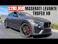 This Maserati Levante Trofeo V8 SUV Costs $200,000 and Its Worth It