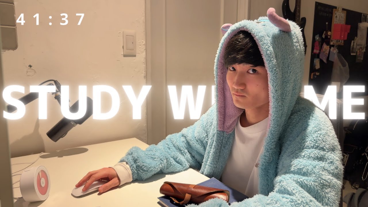 (60:10) Study With Me | Rainy Day in Japan ☔️ Pomodoro Timer