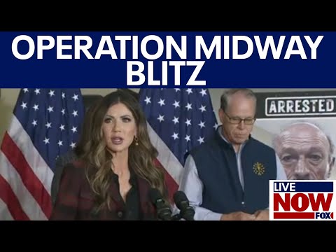 Video | Sec. Noem discusses results of "Operation Midway Blitz"