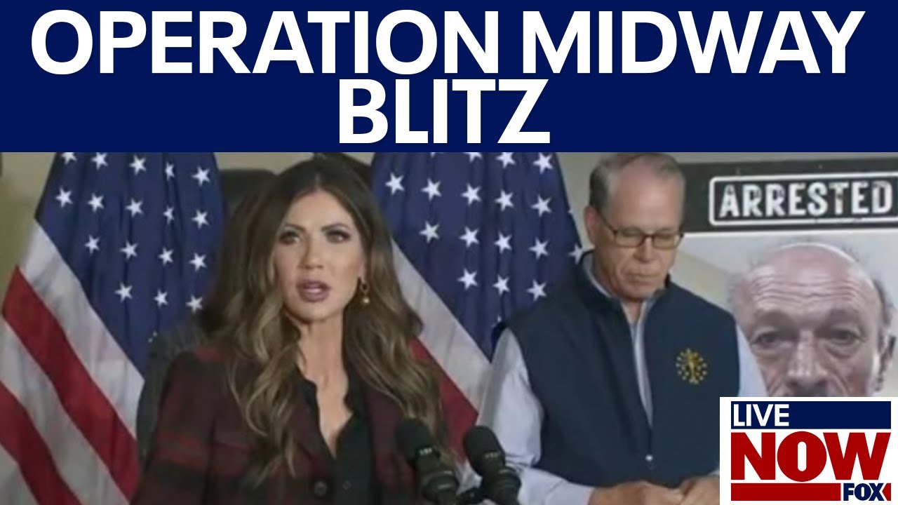 Sec. Noem discusses results of "Operation Midway Blitz"