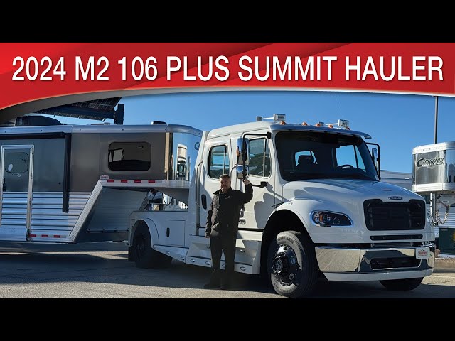 Preview image of 2024 Freighliner M2 106 Plus Model Summit Hauler youtube video
