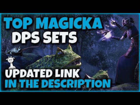 Top Magicka DPS Gear for PvE | Updated Link in the Description | ESO