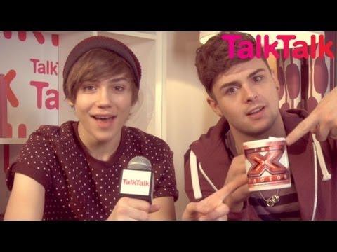 Interview with Union J's George & Jaymi - Backstage with TalkTalk - The X Factor UK 2012