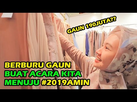 BELI GAUN BUAT ACARA KITA, ACARA APA? hehe.. #2019Amin 😊