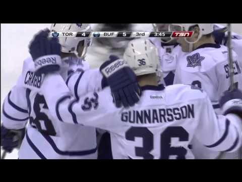Grabovski Goal - Leafs 4 vs Sabres 5 - Dec 16th 2011 (HD)