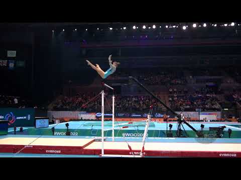 OSIPOVA Valeriia (UKR) - 2022 Artistic Worlds, Liverpool (GBR) - Qualifications Uneven Bars
