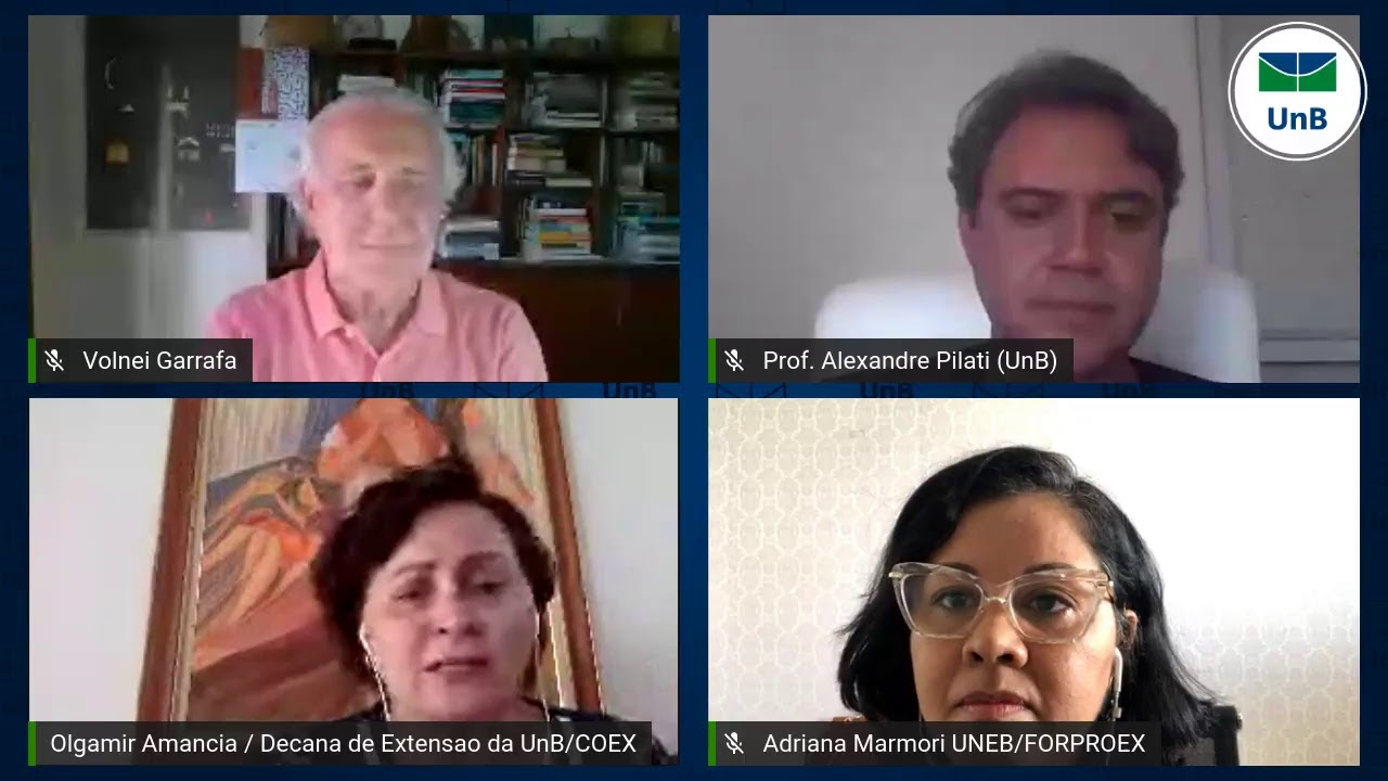 DEX | 21/09 - ENCONTRO DE EXTENSÃO: Palestra com Prof Volnei Garrafa