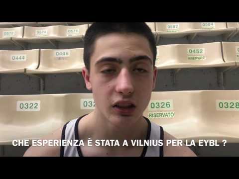 Matteo Bogliardi commenta il terzo stage EYBL