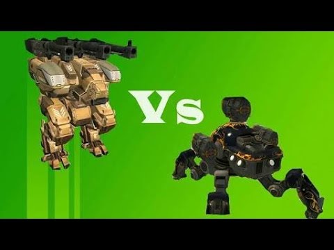 Lancelot (avenger, punisher) Vs Lancelot ( tempest,molot) Test| War Robots | Branding Games