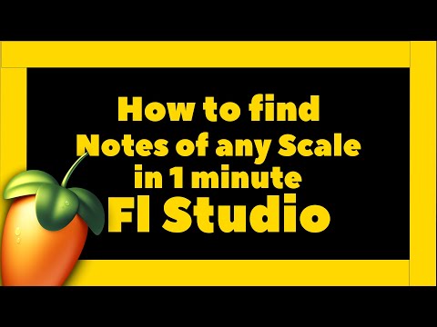 How to find notes of any scale in fl studio #shorts #scalefinder #notesfinder #flstudiotricks