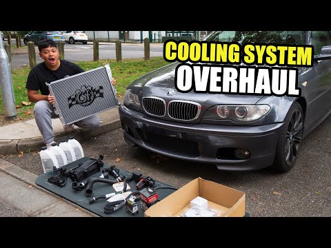 E46 CSF Radiator Install + Cooling System Overhaul!