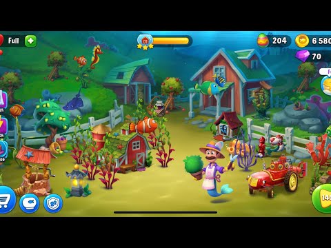 FARM Fishdom Aquarium 2022 - NEW Unique Fish & Decor