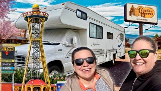 We're Back On The Road! Best Friends Living Full-Time In Class-C RV | How We Live Frugal On The Road