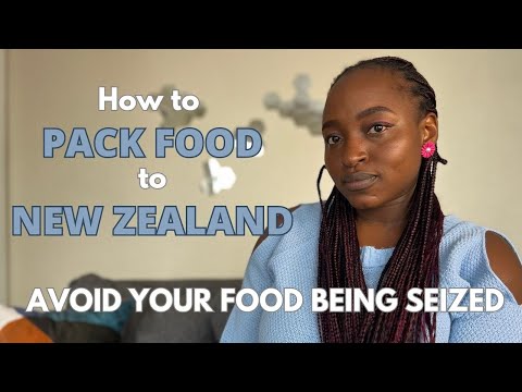 How to Pack your Food to New Zealand | Packing for International Travel