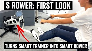 S Rower Turns Your Smart Trainer Into Smart Rower: First Look!