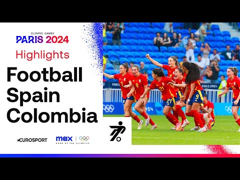 Spain 2-2 Colombia (4-2 on pens) Women's Quarter-Final Football Highlights | #Paris2024