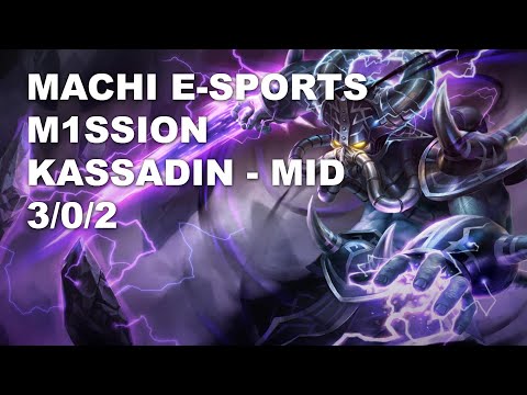 Machi E-Sports M1ssion Mid Kassadin vs Sylas - KR Challenger Rank Game