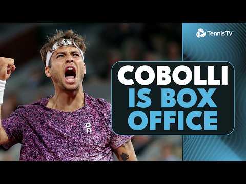Flavio Cobolli Is BOX OFFICE 🤯🍿