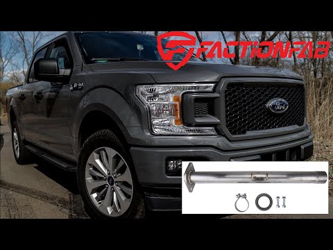 First Mod for Kyle's F150 STX! - FactionFab Resonator Delete