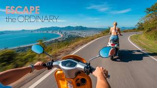 Vietnam's Most Beautiful Drive? | Da Nang's Son Tra Peninsula at Sunset | 4K POV Ride