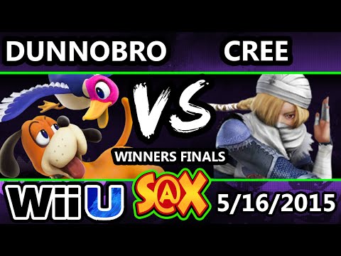 S@X Arcadian - Cree (Sheik) Vs. DunnoBro (Duck Hunt) SSB4 Winners Finals - Smash Wii U  - Smash 4