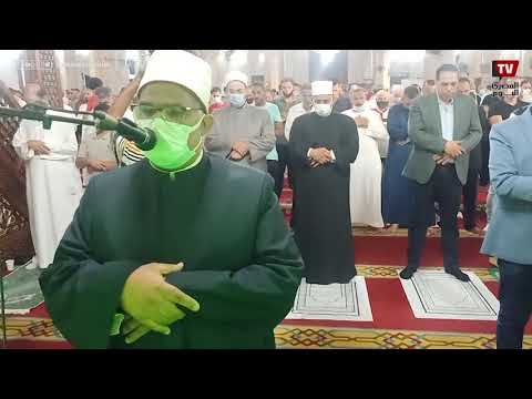 صلاه عيد الاضحى المبارك فى مسجد المرسى ابو العباس بالاسكندرية