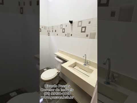 Casa Nova no Paranoá | 3 Quartos, 1 Suíte | Posição Nascente