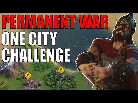 Civ 6 | Perma War, One City, Science Victory, Is It Possible?? – (#1 Deity Norway Civilization VI)
