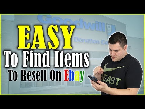 Easy To Find Items To Resell On Ebay