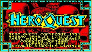 [Amstrad CPC] Hero Quest - Longplay