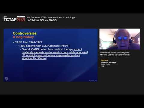 [TCTAP 2021 Virtual] Hot Debates 2021 in Interventional Cardiology -Left Main PCI vs. CABG