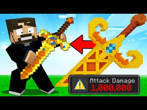 Using CUSTOM Weapons in Minecraft