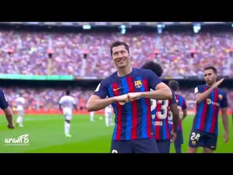 Robert Lewandowski - First season at Barcelona - Extended highlights