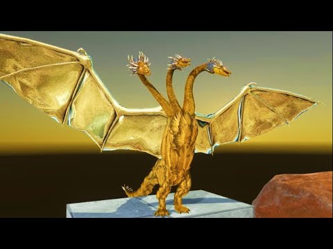 King Ghidorah vs All units - Animal Revolt Battle Simulator