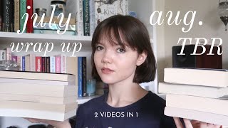 july wrap up + august tbr